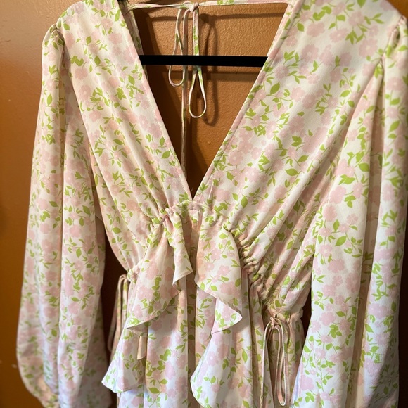 Maternity floral dress - Picture 4 of 6